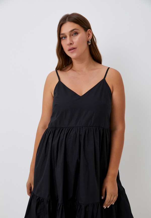 Сарафан Lorabomb черный, размер 54, фото 2