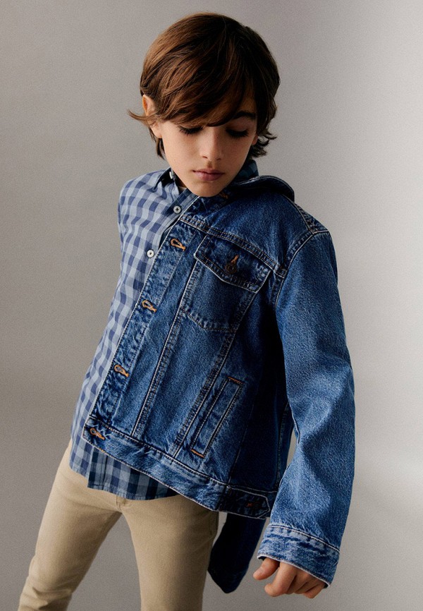 фото Куртка джинсовая mango kids