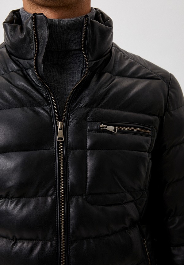 фото Куртка кожаная утепленная blouson