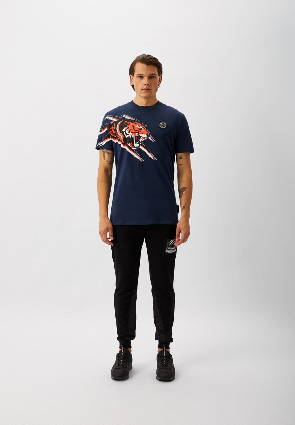 Футболка Plein Sport синий, размер 50, фото 2