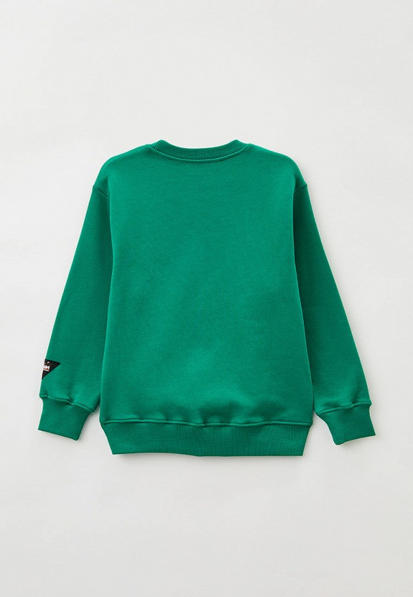 Свитшот MSGM Kids зеленый, размер 140, фото 2