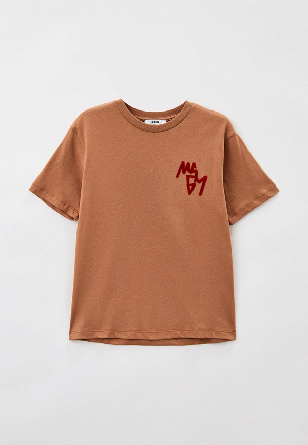 

Футболка MSGM Kids, Коричневый