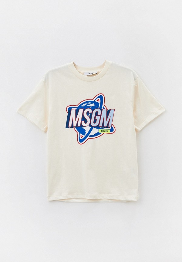 

Футболка MSGM Kids, Бежевый