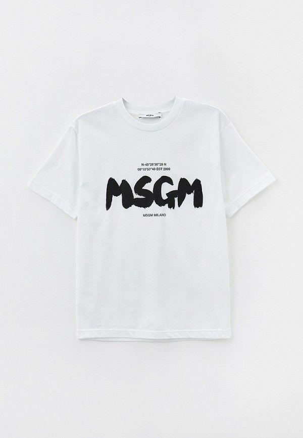 

Футболка MSGM Kids, Белый