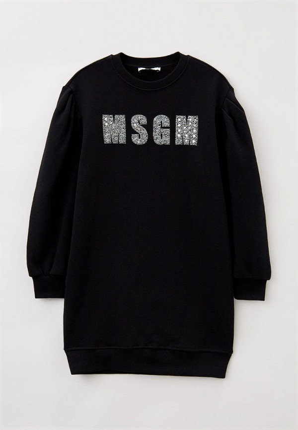 

Платье MSGM Kids, Черный, с начесом