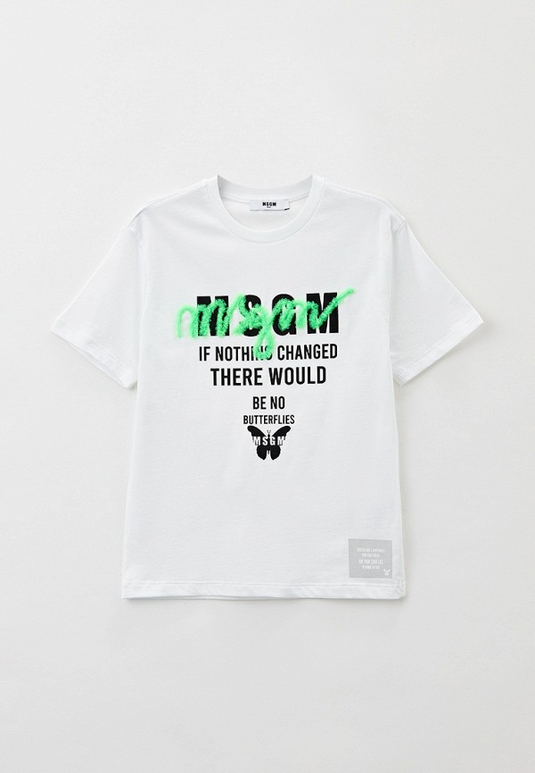 

Футболка MSGM Kids, Белый