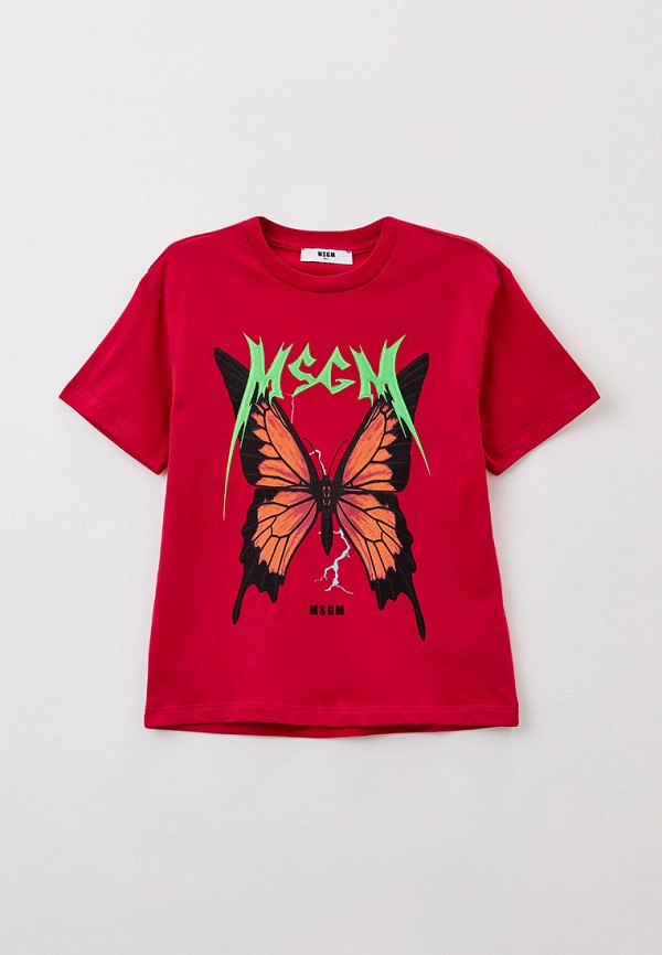 

Футболка MSGM Kids, Фуксия