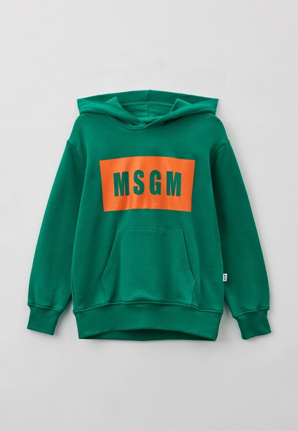 

Худи MSGM Kids, Зеленый