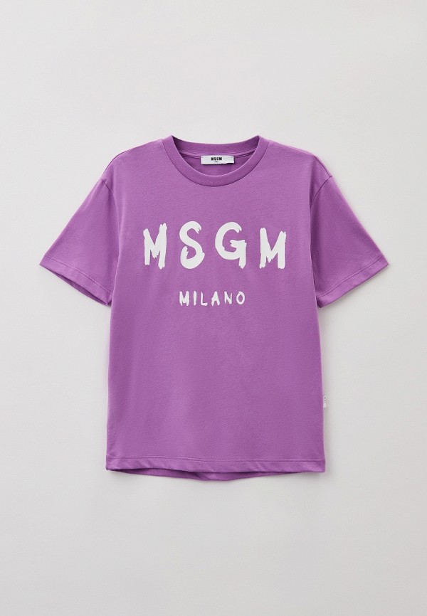 

Футболка MSGM Kids, Фиолетовый