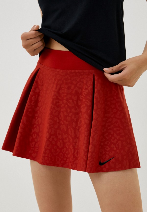 Юбка-шорты Nike красного цвета