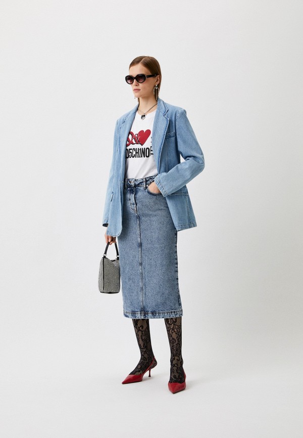 фото Юбка джинсовая moschino jeans