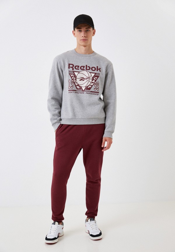 Свитшот Reebok серый, размер 60, фото 2