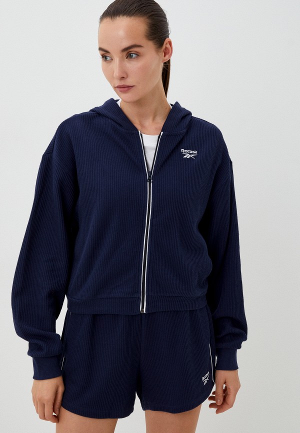 

Толстовка Reebok, Синий, REEBOK IDENTITY ENERGY FLEECE FULLZIP
