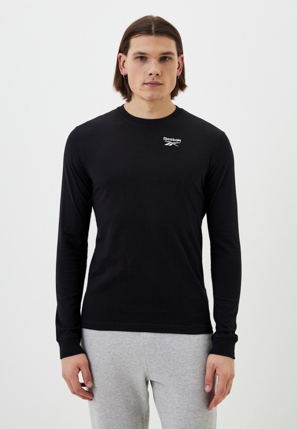 

Лонгслив Reebok, Черный, REEBOK IDENTITY LONG SLEEVE T-SHIRT