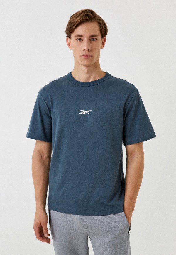 

Футболка спортивная Reebok, Бирюзовый, NO MATTER THE TEST GRAPHIC TEE