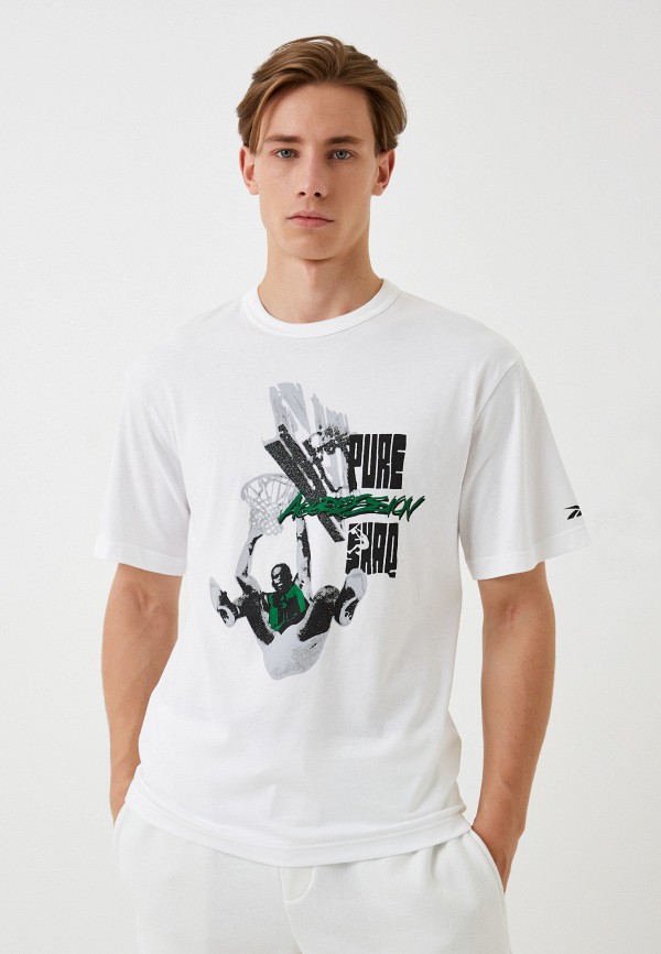

Футболка Reebok, Белый, REEBOK BASKETBALL SHAQ GRAPHIC T-SHIRT