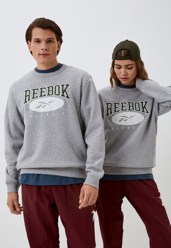 

Свитшот Reebok, Серый, ARCHIVE ESSENTIALS CREW