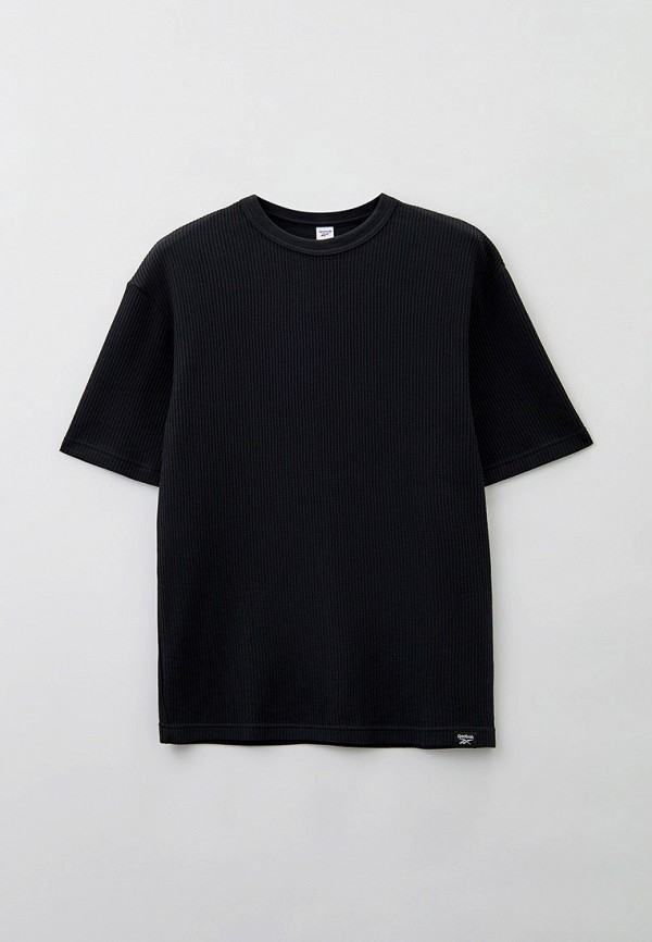 

Футболка Reebok, Черный, WARDROBE ESSENTIALS TEXTURE TEE