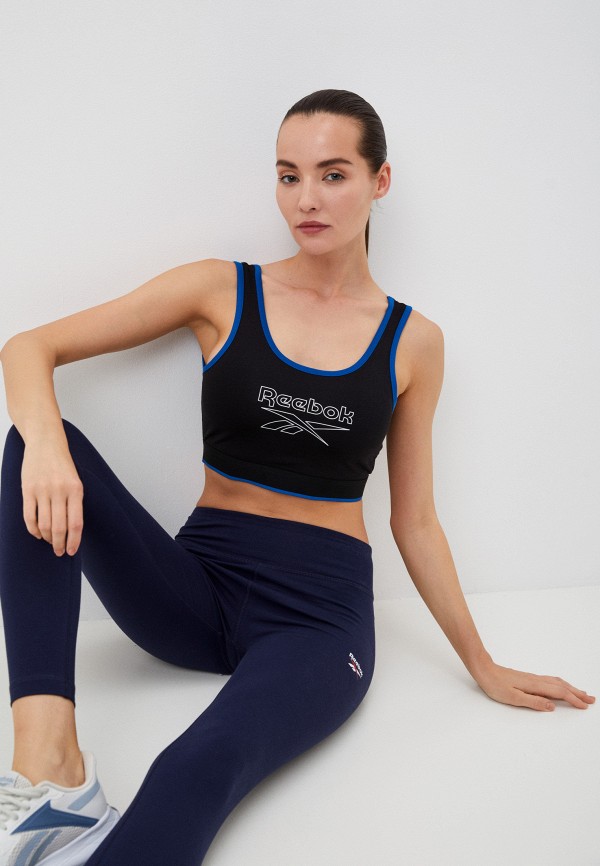 

Топ спортивный Reebok, Черный, REEBOK IDENTITY ENERGY BRALETTE