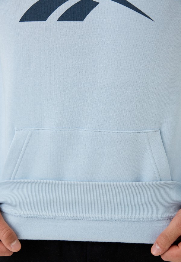 Худи Reebok голубой, размер 48, фото 4