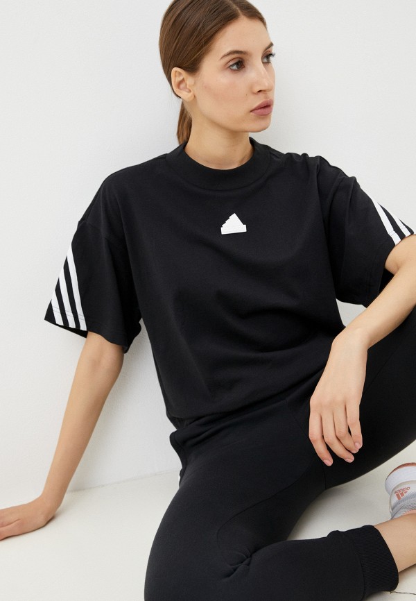 

Футболка спортивная adidas, Черный, W FI 3S TEE