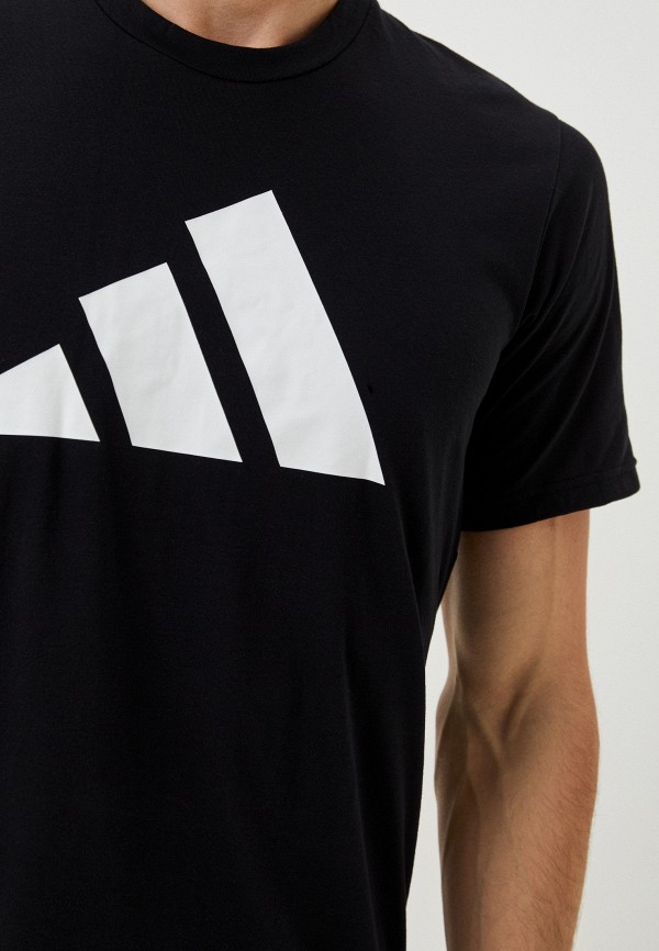 Футболка adidas черный, размер 40, фото 3