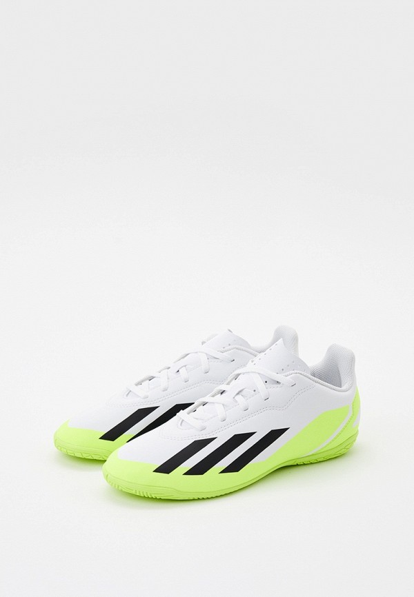 Бутсы зальные adidas белый, размер 35,5, фото 3