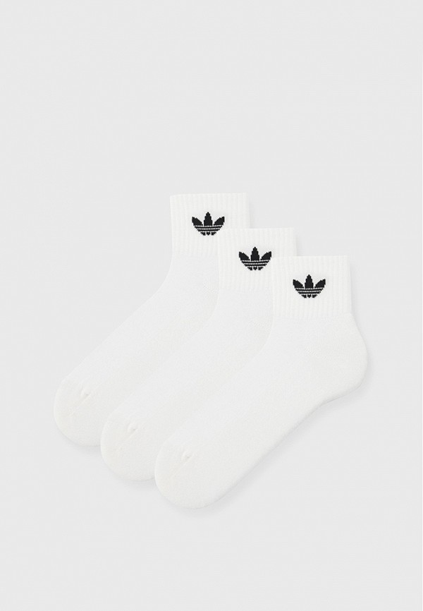 

Носки 3 пары adidas Originals, Белый, MID ANKLE SCK