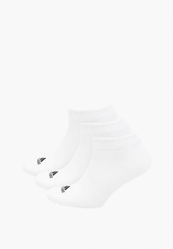 Носки 3 пары adidas белый, размер 40