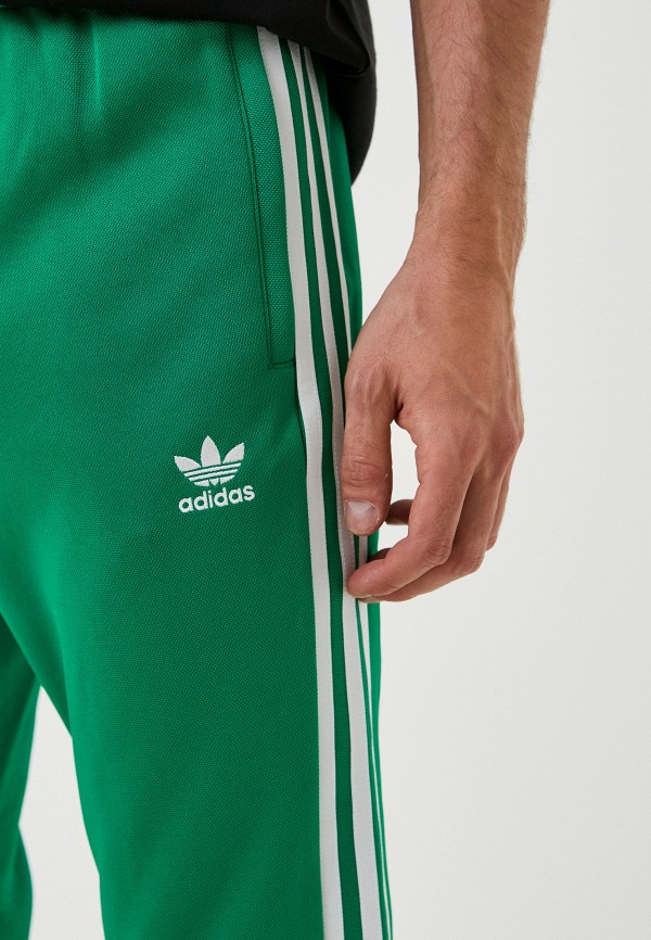 Брюки спортивные adidas Originals зеленый, размер 52, фото 4