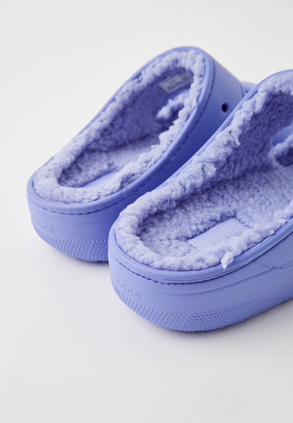 Сабо и джиббитсы Crocs фиолетовый, размер 36, фото 4