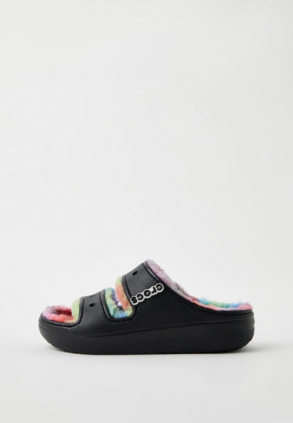 

Сабо и джиббитсы Crocs, Черный