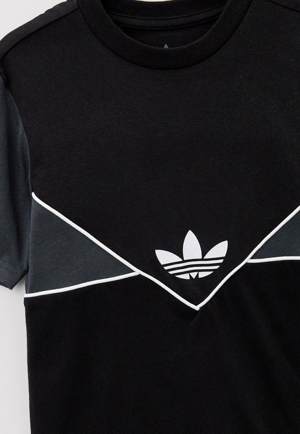 Футболка adidas Originals черный, размер 164, фото 3