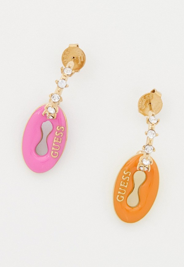 

Серьги Guess, Разноцветный