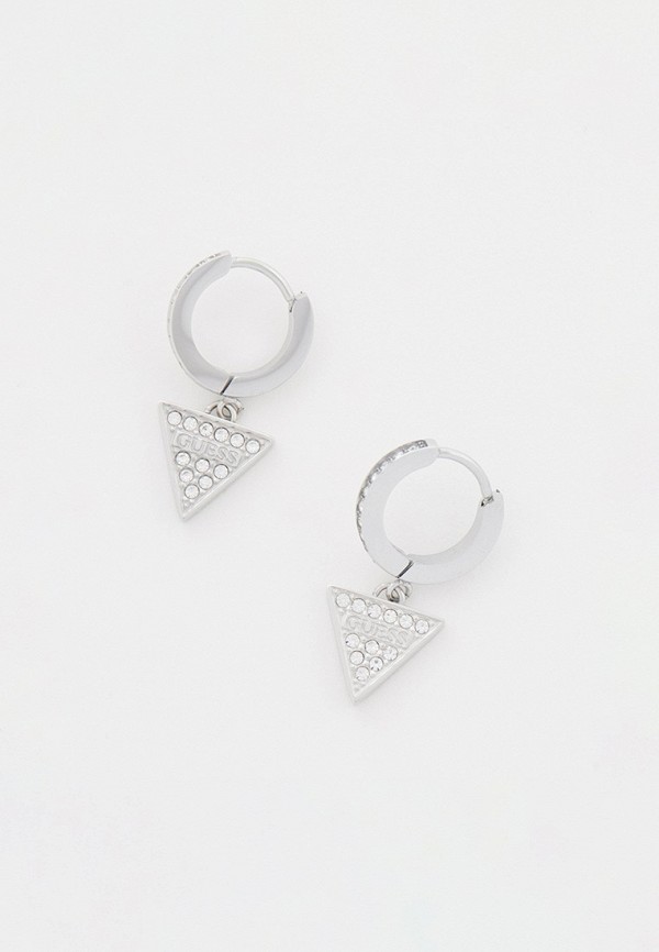 

Серьги Guess, Серебряный, с гальваническим покрытием