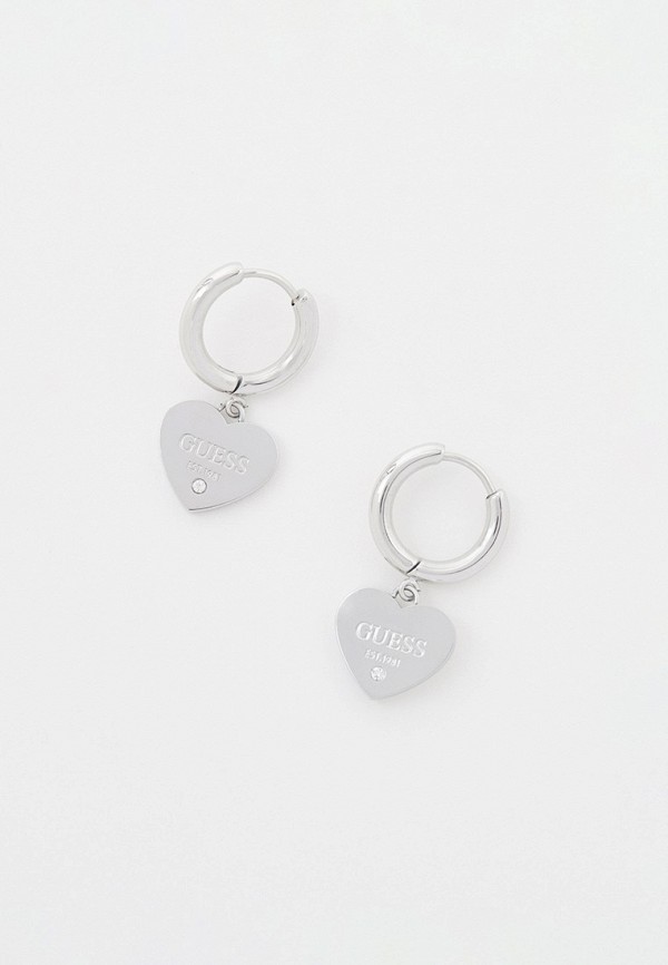 

Серьги Guess, Серебряный, с гальваническим покрытием