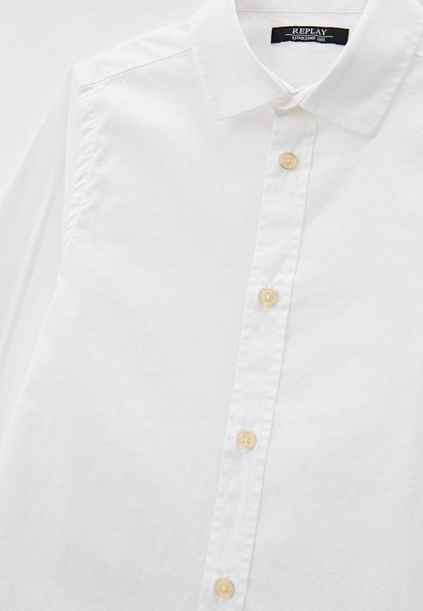 Рубашка Replay белый, размер 140, фото 4