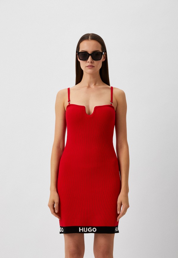 

Платье Hugo, Красный