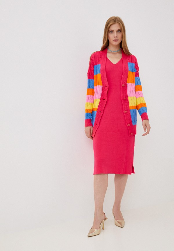 фото Платье и кардиган pink orange