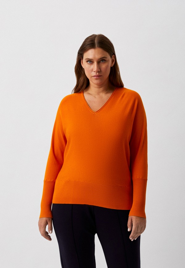 Пуловер Elena Miro оранжевого цвета