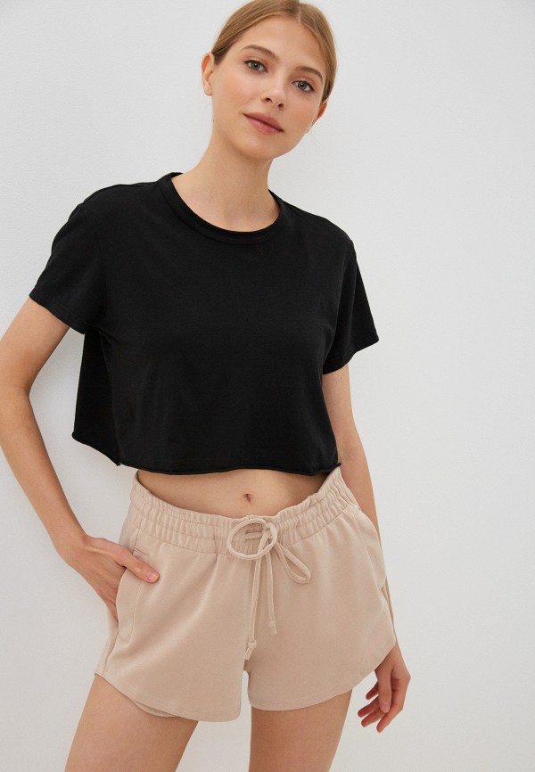 

Футболка Nux, Черный, Her Cropped Tee