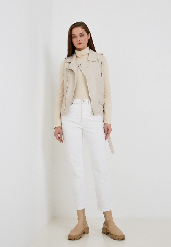 фото Жилет кожаный goldrai