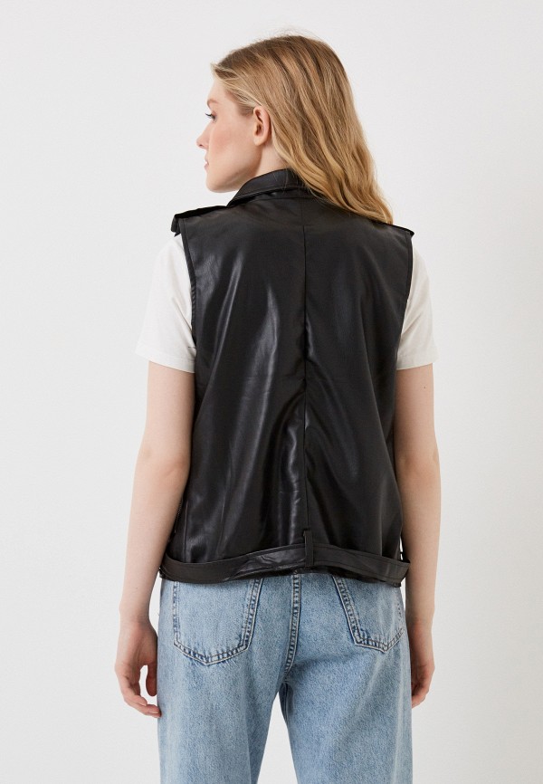 фото Жилет кожаный goldrai
