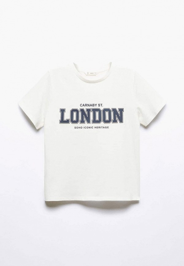 

Футболка Mango Kids, Белый, LONDON