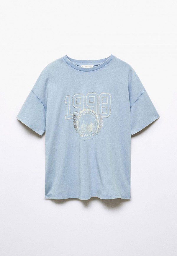 

Футболка Mango Kids, Голубой, ACADEMY