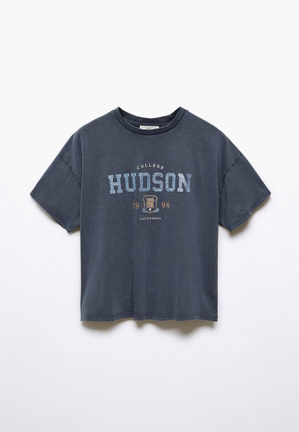

Футболка Mango Kids, Синий, HUDSON