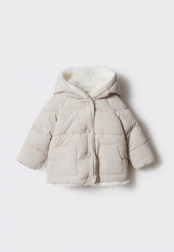 

Куртка утепленная Mango Kids, Бежевый, PATRICK