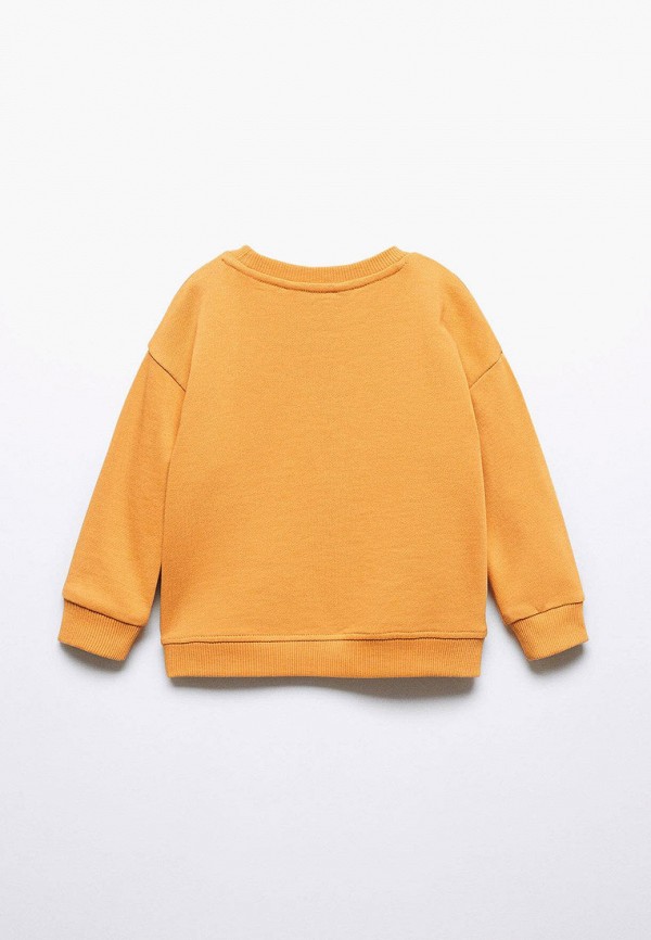 Свитшот Mango Kids желтый, размер 80, фото 2