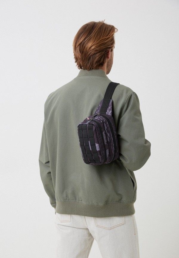 Сумка поясная Diesel серый, размер 00, фото 5