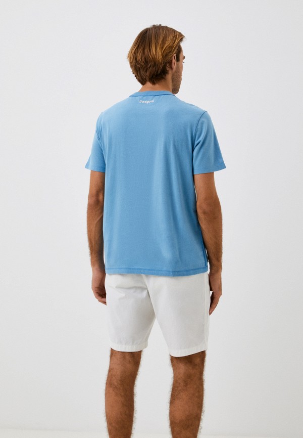 Футболка Desigual голубой, размер 50, фото 2